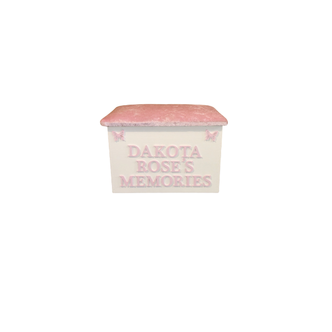 Personalised Memory Box - Two Shapes