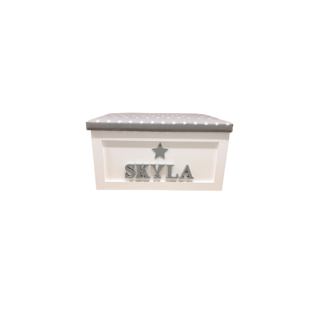 Personalised Children's Toy Box - Star