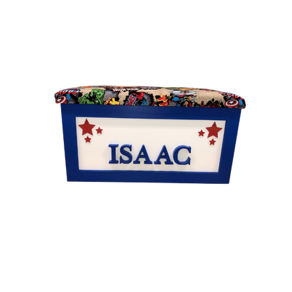 Personalised Children's Toy Box - Cluster Stars