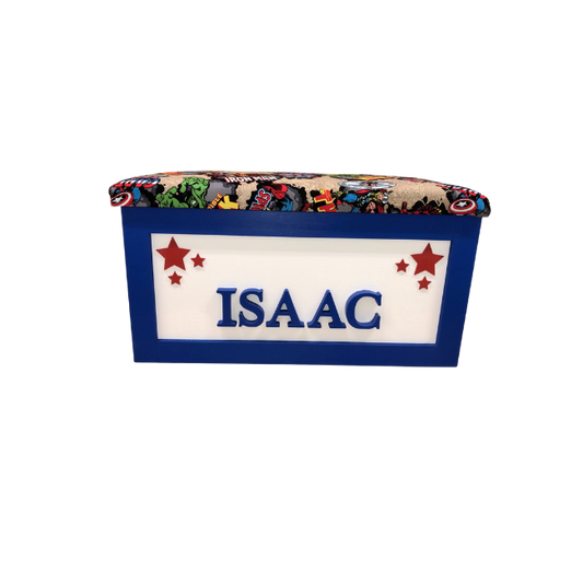Personalised Children's Toy Box - Cluster Stars