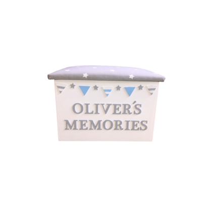 Personalised Memory Box - Bunting