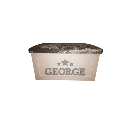 Personalised Children's Toy Box - 3x Stars