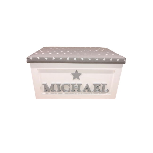 Personalised Children's Toy Box - Star