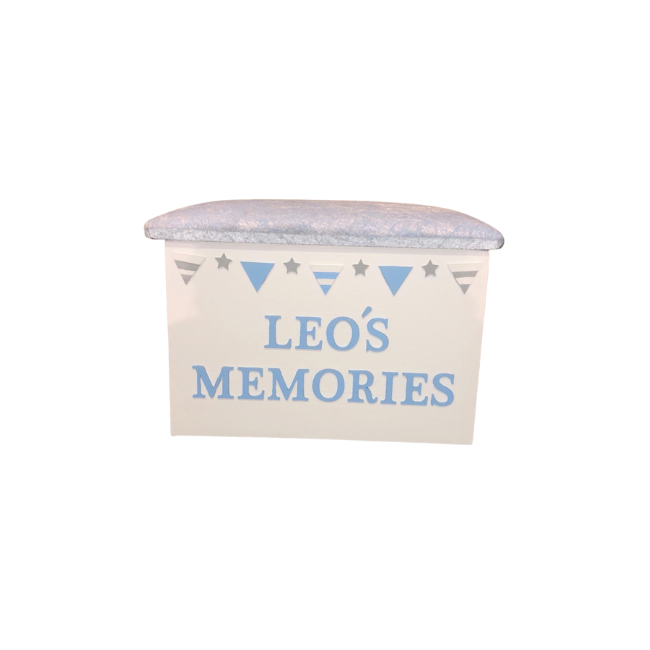 Personalised Memory Box - Bunting