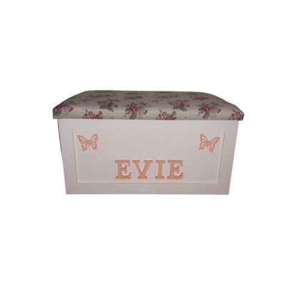 Personalised Children's Toy Box - Butterflies