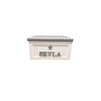 Personalised Children's Toy Box - Star