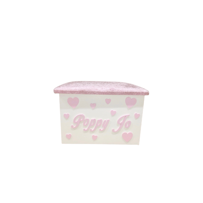 Personalised Memory Box - Scattered Hearts